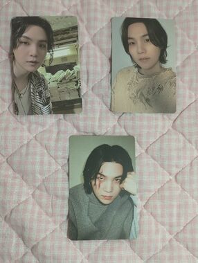 ⚠️LEAVING 5/15⚠️ BTS Suga D-Day Photocard Set Of 3 (Including Target Exclusive)